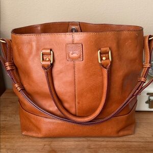 Dooney & Bourke Tan Leather Tote